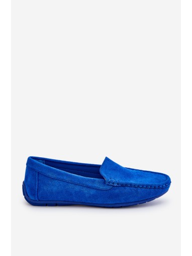 Women s Loafers Suede Blue Morreno