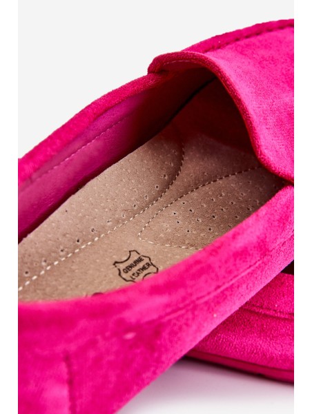 Women s Loafers Suede Fuchsia Morreno