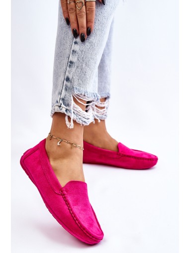 Women s Loafers Suede Fuchsia Morreno