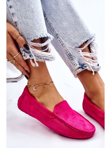 Women s Loafers Suede Fuchsia Morreno