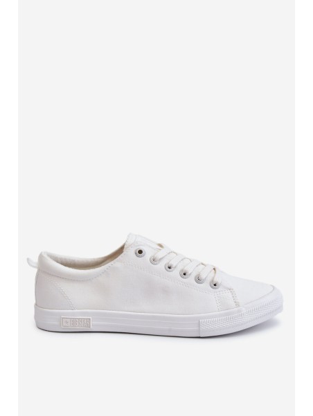 Women's Smooth Low Sneakers Big Star LL274058 White