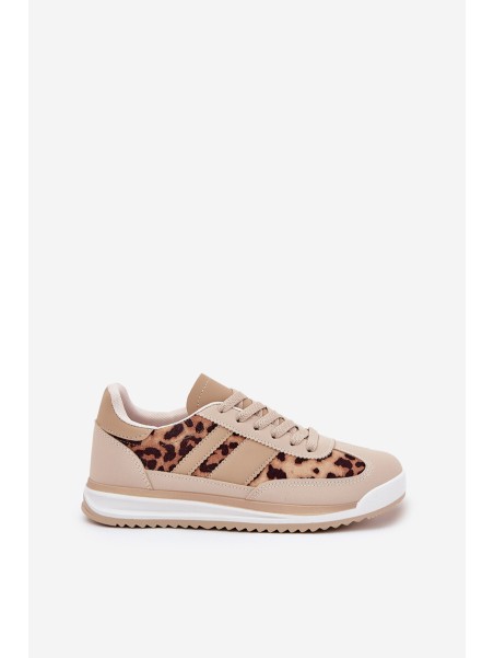 Sportiniai batai Sneakers Moteriški Panther Beige-Brown Galabis