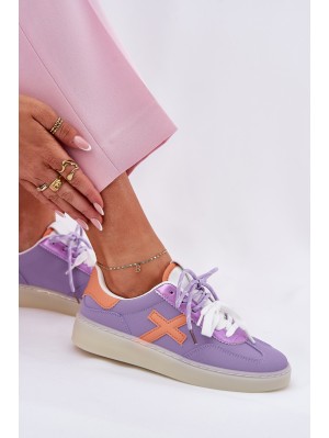 Low Women's Sports Shoes Purple Zelevelis