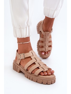 Beige Women's Roman Sandals Rosarose