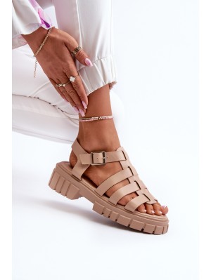 Beige Women's Roman Sandals Rosarose 2