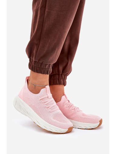 Comfortable Women's Sports Shoes Big Star RR274A131 HI-POLY SYSTEM Pink
