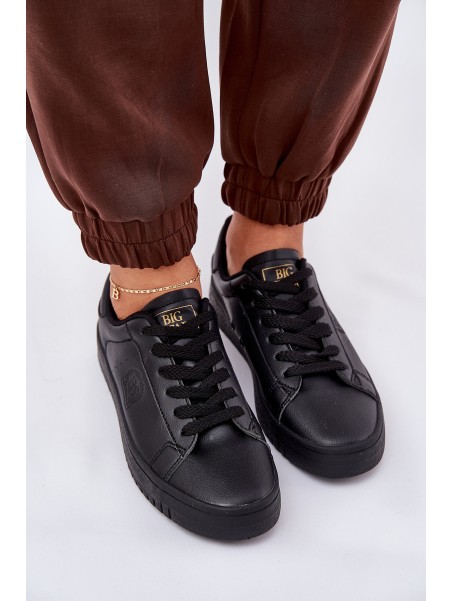 Low Women's Sneakers Made Of Eco Leather Big Star NN274576 Black