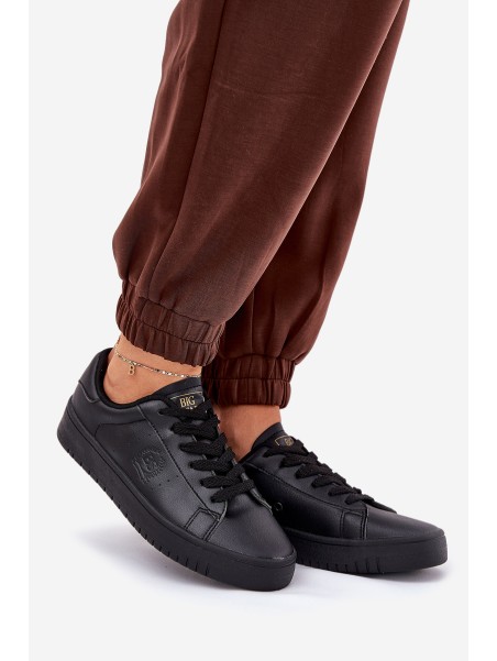 Low Women's Sneakers Made Of Eco Leather Big Star NN274576 Black
