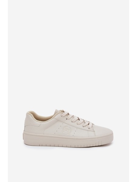 Low Women's Sneakers Made Of Eco Leather Big Star NN274578 Beige