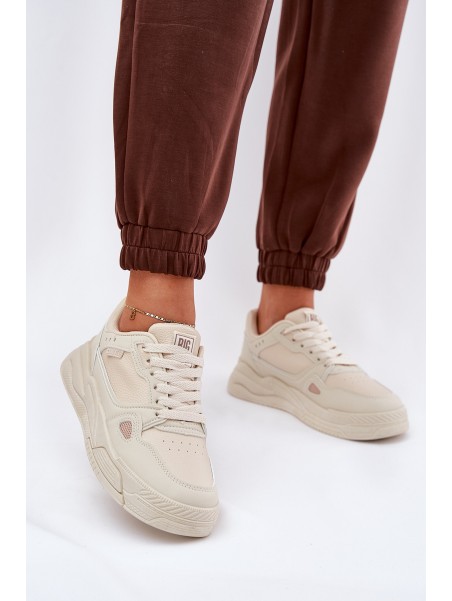 Ladies Sneakers Big Star NN274668 Beige