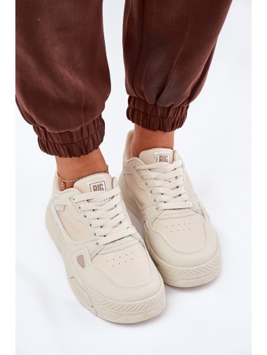 Ladies Sneakers Big Star NN274668 Beige