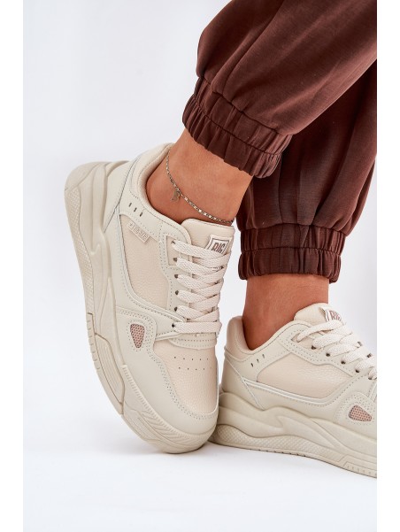 Ladies Sneakers Big Star NN274668 Beige