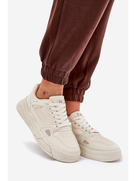Ladies Sneakers Big Star NN274668 Beige
