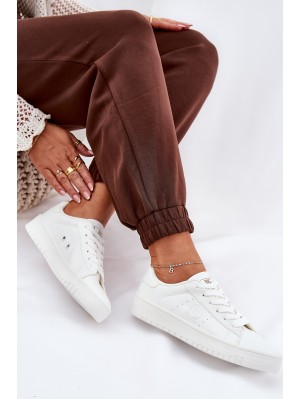 Low Women's Sneakers Made Of Eco Leather Big Star NN274577 White