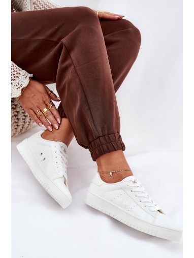 Low Women's Sneakers Made Of Eco Leather Big Star NN274577 White