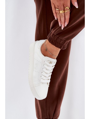 Low Women's Sneakers Made Of Eco Leather Big Star NN274577 White
