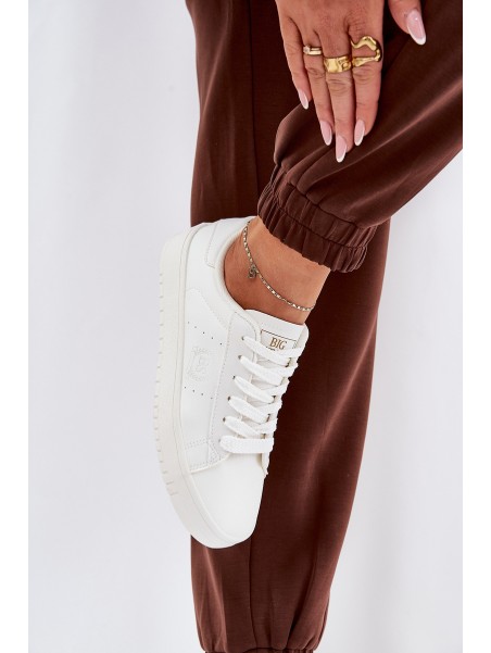 Low Women's Sneakers Made Of Eco Leather Big Star NN274577 White