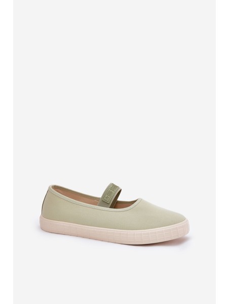 Women's Sneakers Big Star NN274604 Light Green