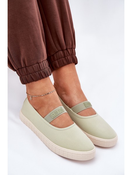 Women's Sneakers Big Star NN274604 Light Green