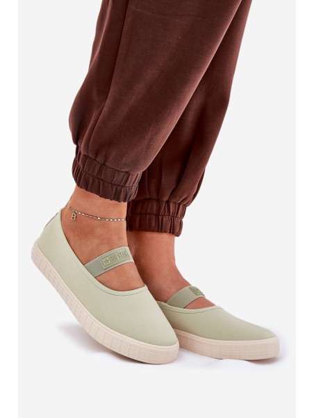 Women's Sneakers Big Star NN274604 Light Green