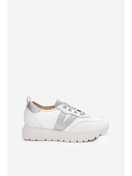 Womens Sports Shoes On Platform Vinceza 58510 White