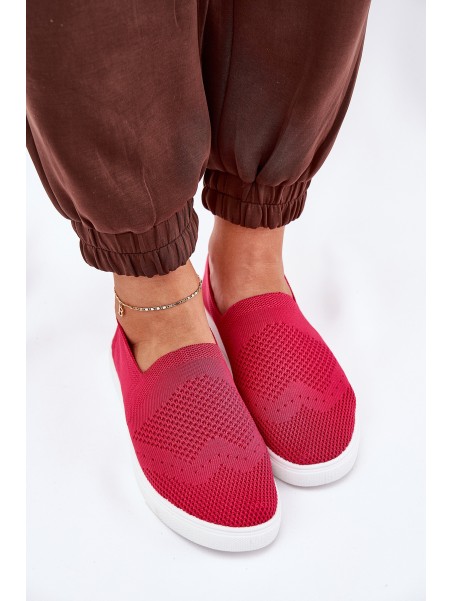 Women's Slip-on Sneakers Big Star FF274A605 Fuchsia