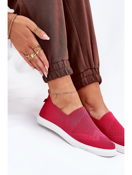 Women's Slip-on Sneakers Big Star FF274A605 Fuchsia