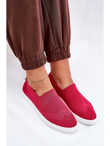 Women's Slip-on Sneakers Big Star FF274A605 Fuchsia