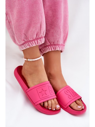 Ladies Slippers Big Star NN274A668 Fuchsia