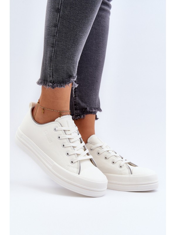 Women's Eco Leather Sneakers Big Star NN274847 White