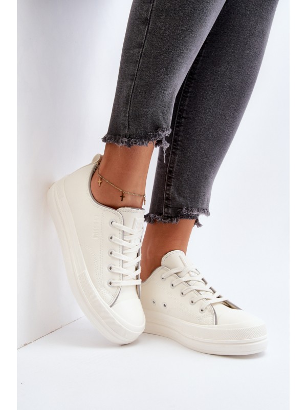 Women's Eco Leather Sneakers Big Star NN274847 White