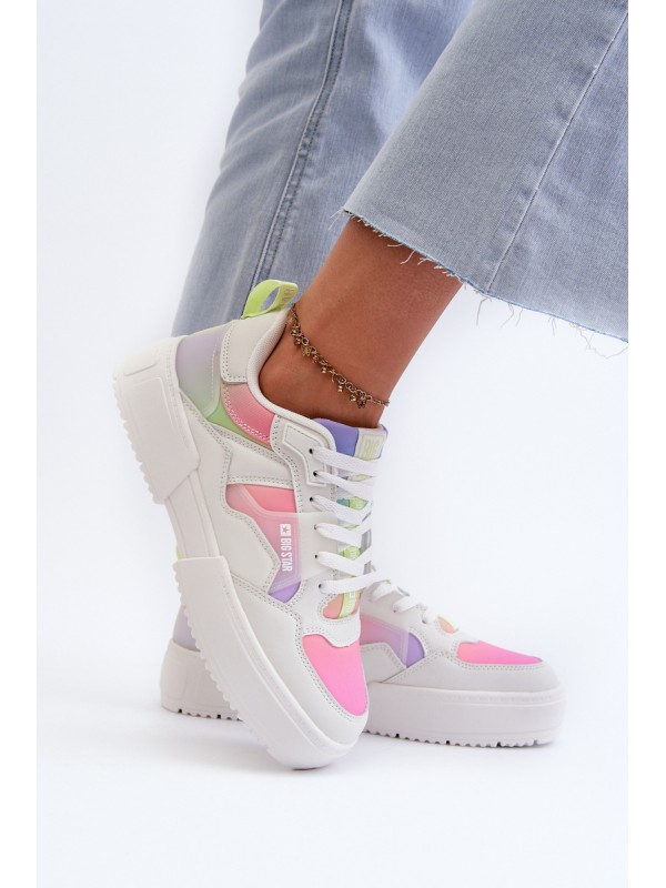 Women's sneakers Big Star NN274359 with Memory Foam System in multicolor 2