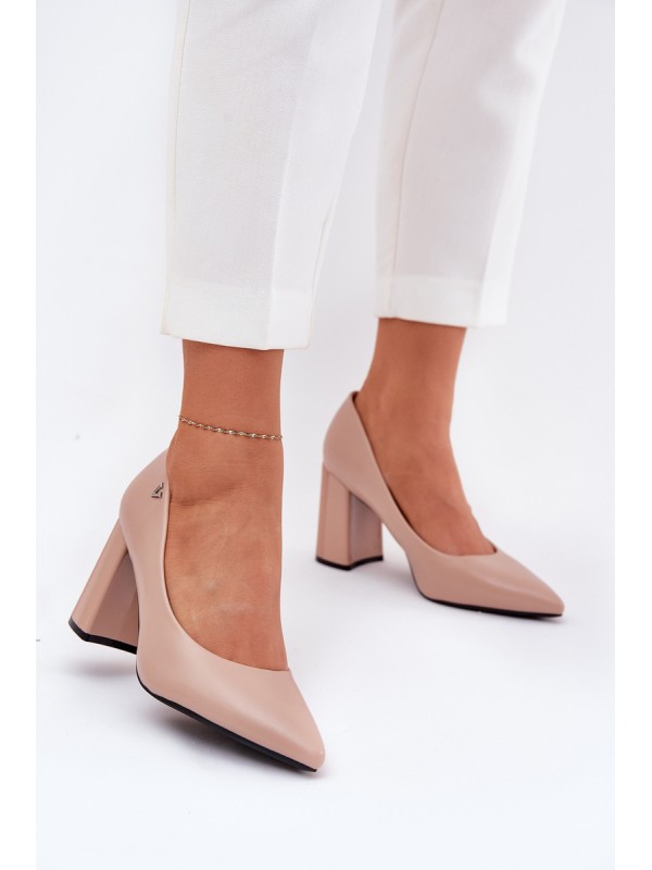 Elegant High Heels Vinceza 62220 Beige 2