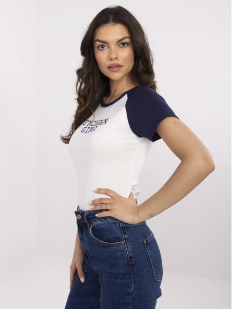 T-shirt-NM-TS-V7939.50-biało-granatowy