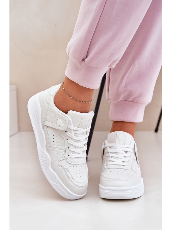 Women's Sports Sneakers Made Of Eco Leather White Telisiria 2