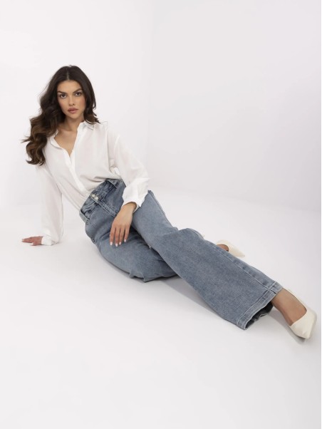 Spodnie jeans-NM-SP-T360.66P-niebieski