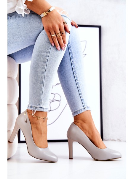 Sergio Leone Grey Campbell Women's Stiletto Stiletto pumps