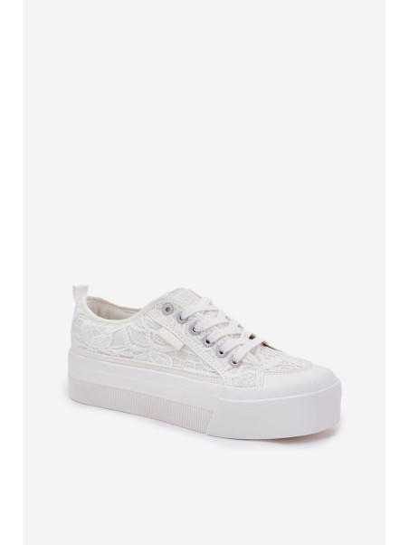 Lace Women's Sneakers Big Star RR274747 White