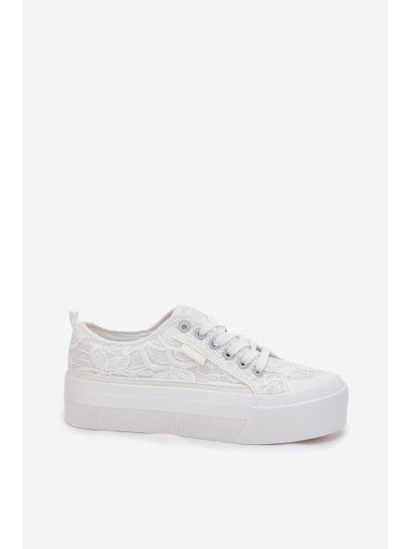 Lace Women's Sneakers Big Star RR274747 White