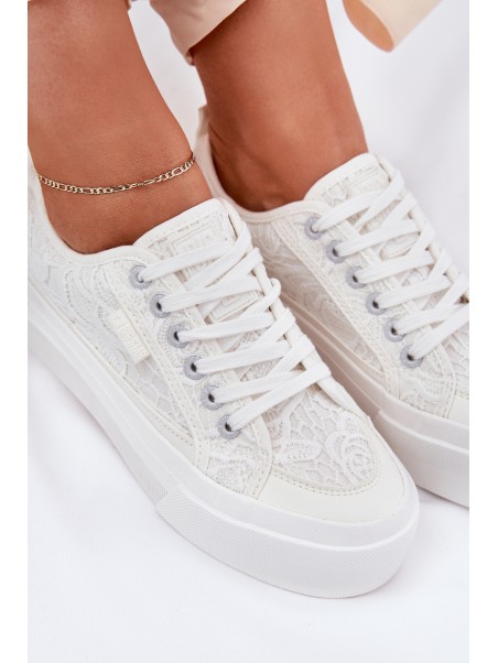 Lace Women's Sneakers Big Star RR274747 White