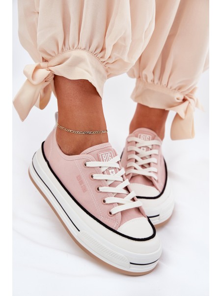 Ladies Sneakers Big Star NN274207 Pink