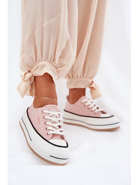 Ladies Sneakers Big Star NN274207 Pink