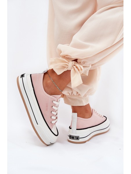 Ladies Sneakers Big Star NN274207 Pink