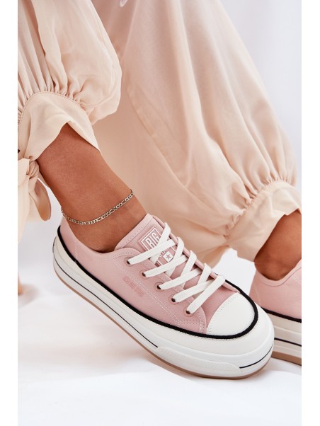 Ladies Sneakers Big Star NN274207 Pink