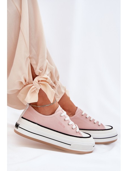 Ladies Sneakers Big Star NN274207 Pink