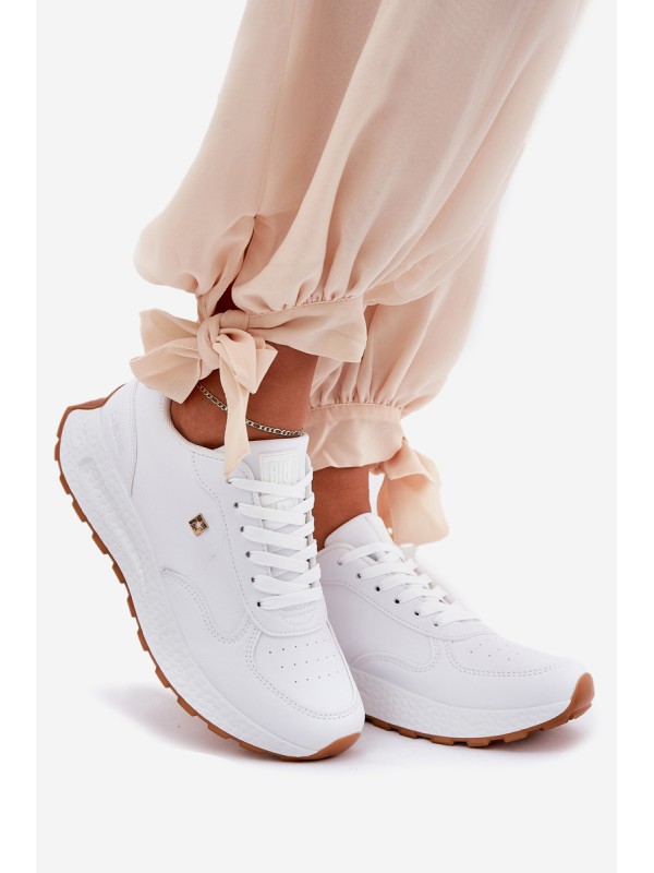 Lightweight Women's Sports Shoes Big Star RR274629 HI-POLY SYSTEM White