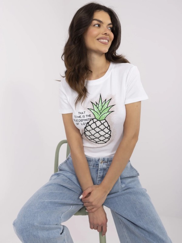 T-shirt-NM-TS-R61673.01P-ecru 2