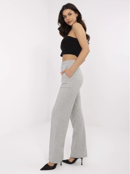 Spodnie dresowe-NM-DR-R62112.00-szary
