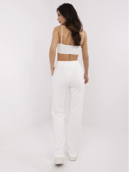 Spodnie dresowe-NM-DR-R62112.00-ecru