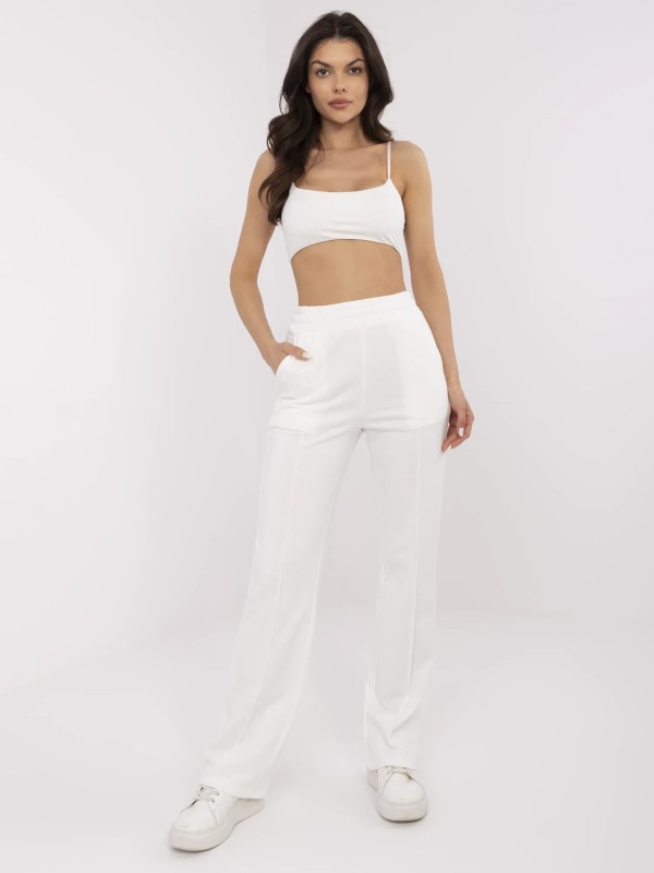 Spodnie dresowe-NM-DR-R62112.00-ecru
